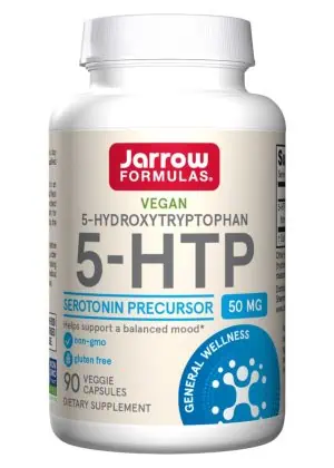 Jarrow Formulas 5-HTP 50mg -- serotonin support, mental health