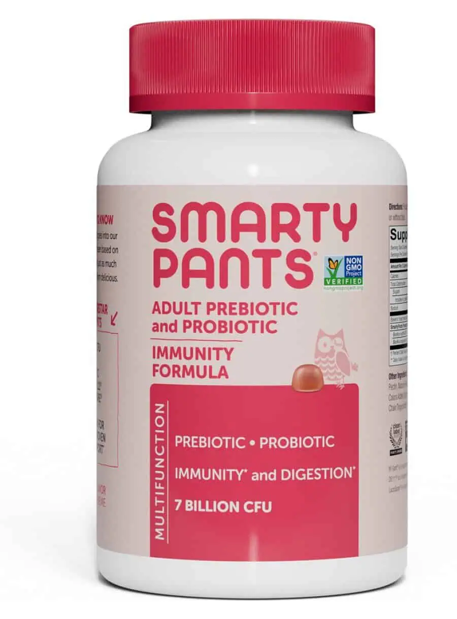 SmartyPants Adult Prebiotic & Probiotic Immunity For -- immune support, digestive health