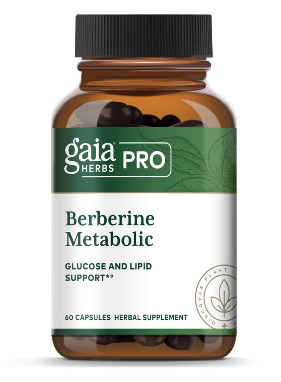 Gaia Herbs Berberine Metabolic — Glucose and Lipid Support