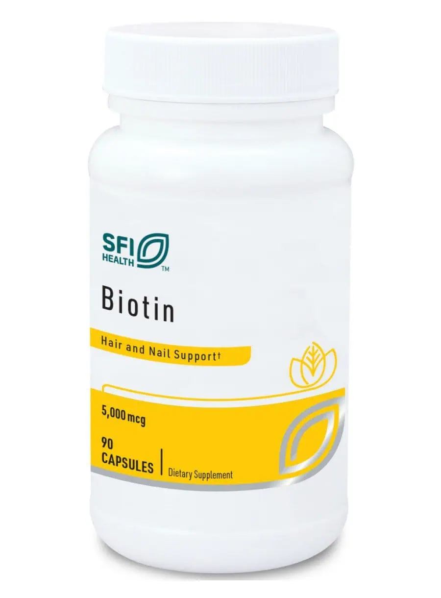 SFI Health Biotin — Hair and Nail Support, Healthy Metabolism