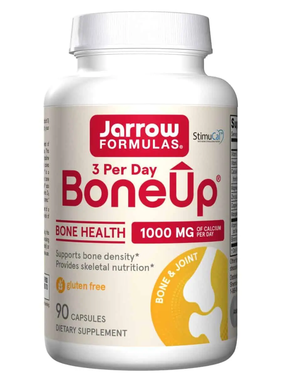 Jarrow Formulas BoneUp(R) Three Per Day -- bone health, calcium support