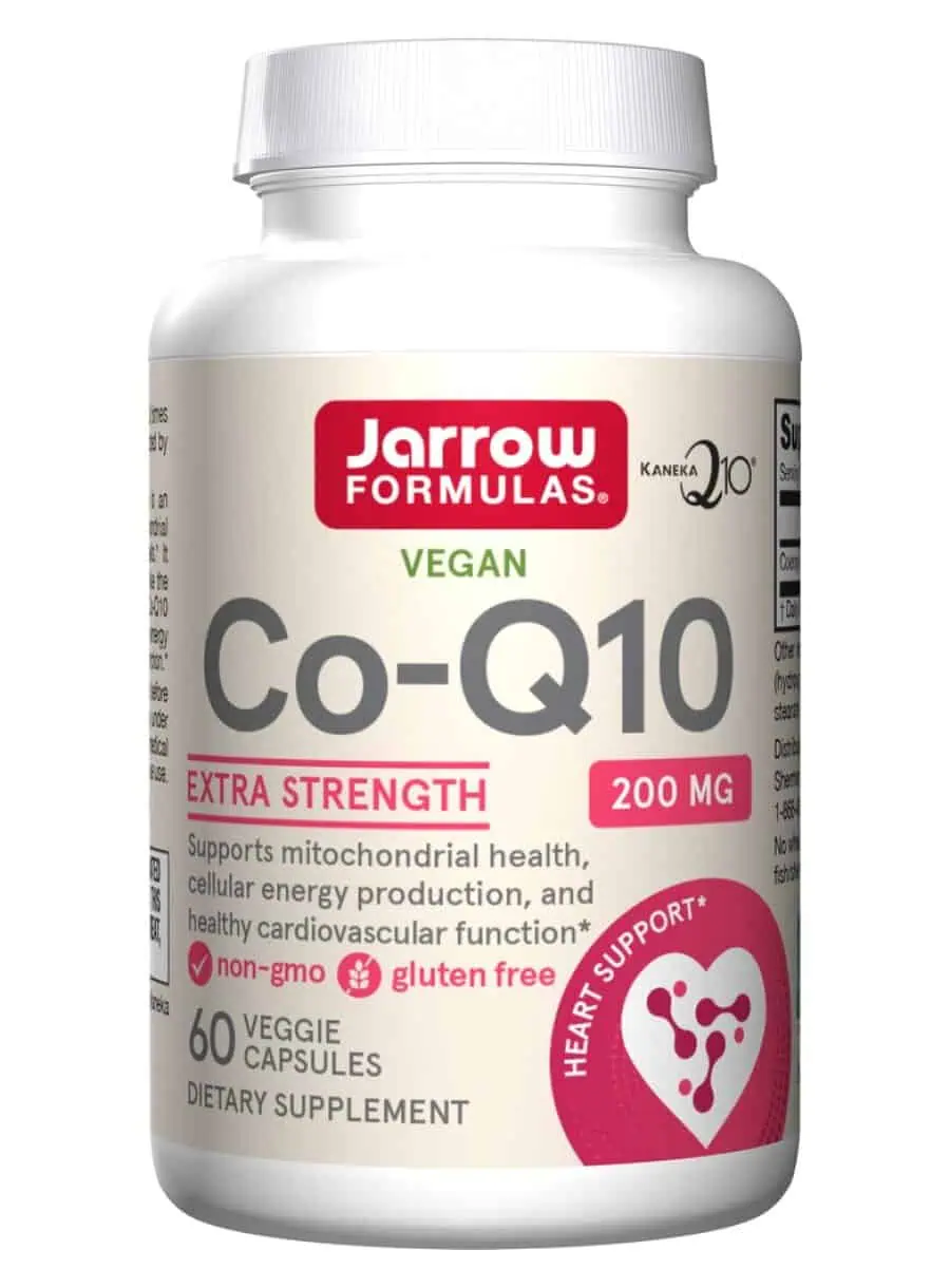 Jarrow Formulas Co-Q10 200mg -- cholesterol antioxidant, cellular energy