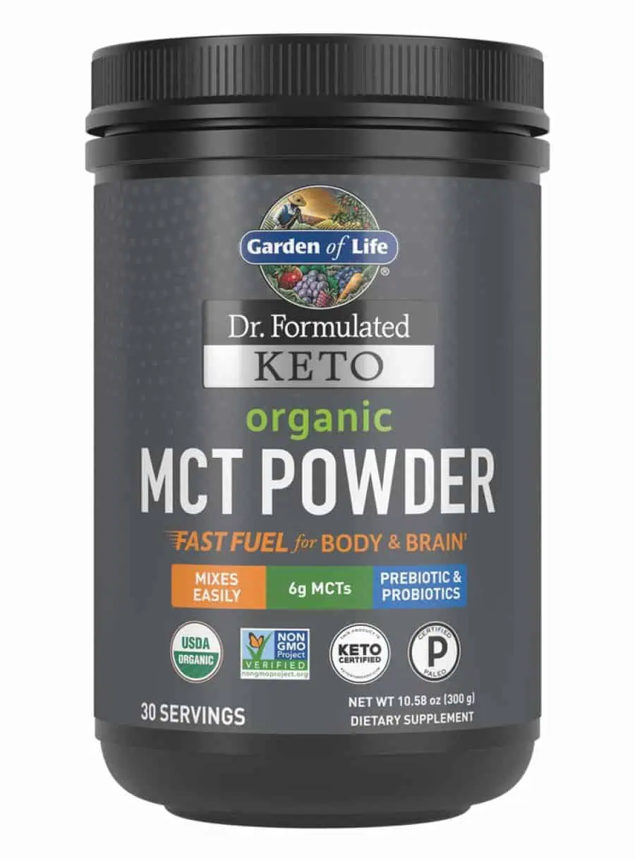 Garden of Life Dr. Formulated Keto Organic MCT Powder -- MCT powder, keto supplement