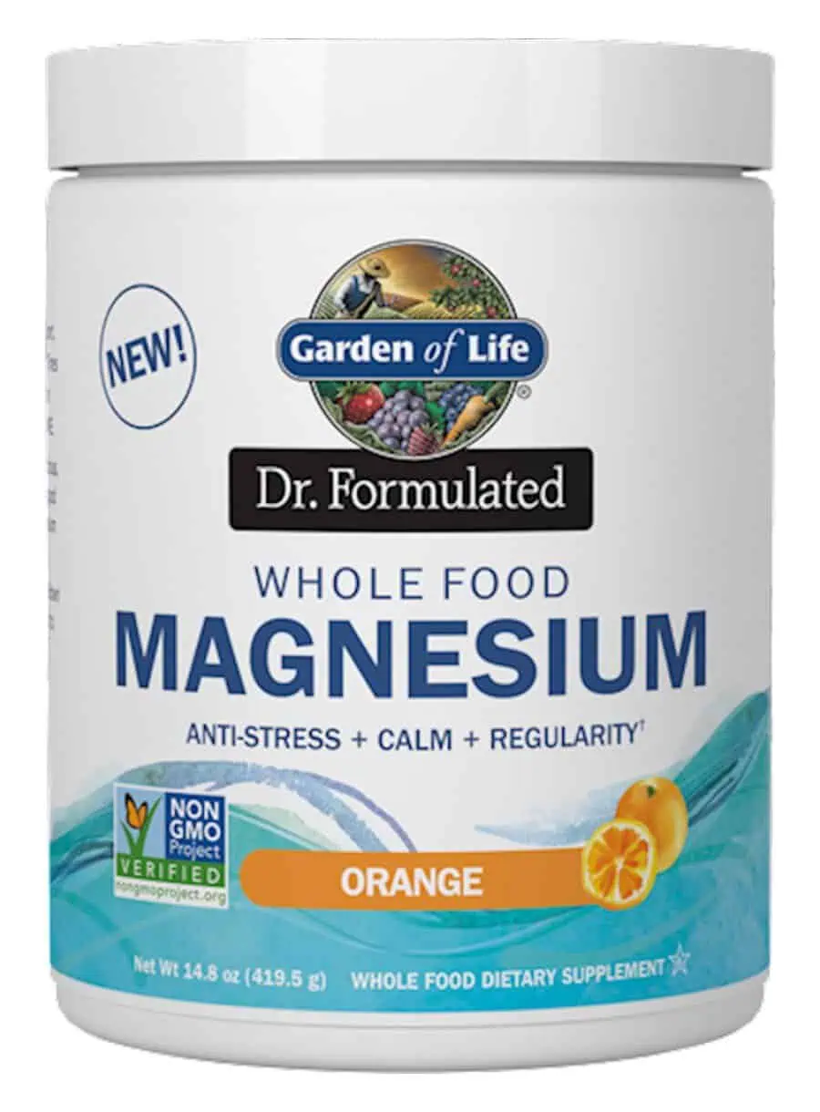 Garden of Life Dr. Formulated Whole Food Magnesium — Magnesium, Probiotics