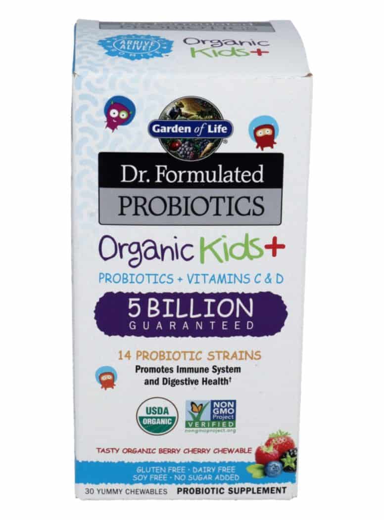 Dr. Formulated Probiotics Organic Kids+, Berry Cherry