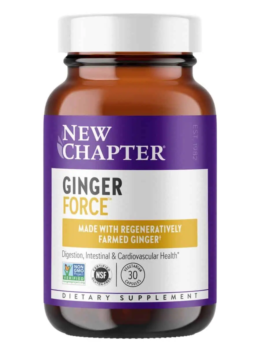 New Chapter Ginger Force(TM) -- ginger supplement, digestive health