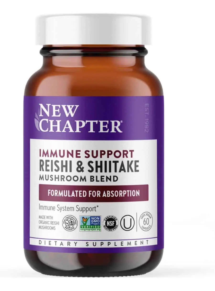 New Chapter Immune Support Reishi & Shiitake -- immune support, mushroom blend