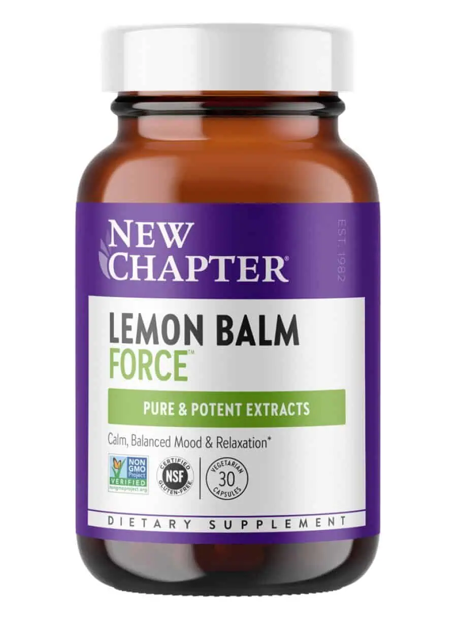 New Chapter Lemon Balm Force(TM) -- mood support, relaxation