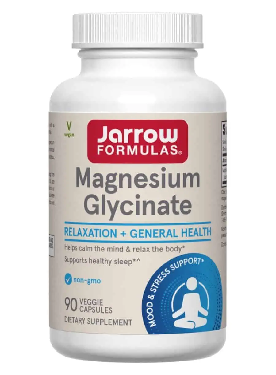 Jarrow Formulas Magnesium Glycinate -- magnesium supplement, relaxation support