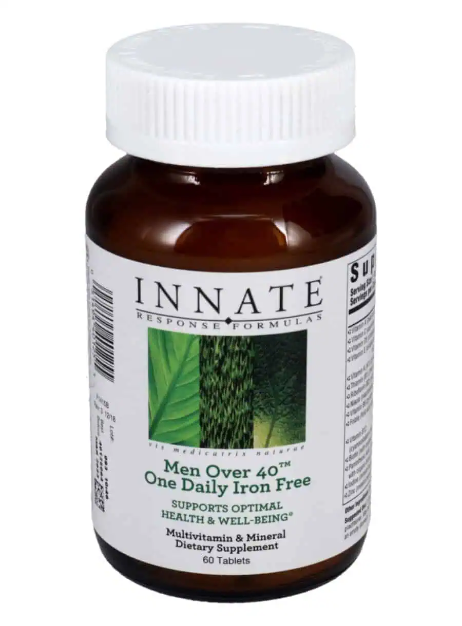 Innate Response Men Over 40(TM) One Daily Iron Free -- multivitamin for men, daily supplement