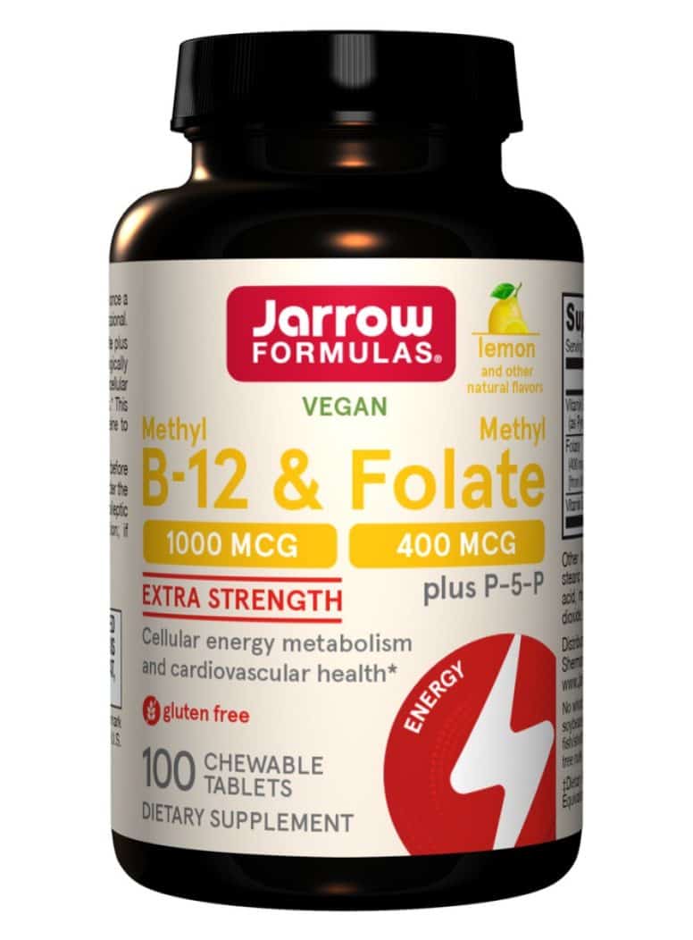 Methyl B-12 & Methyl Folate Lemon