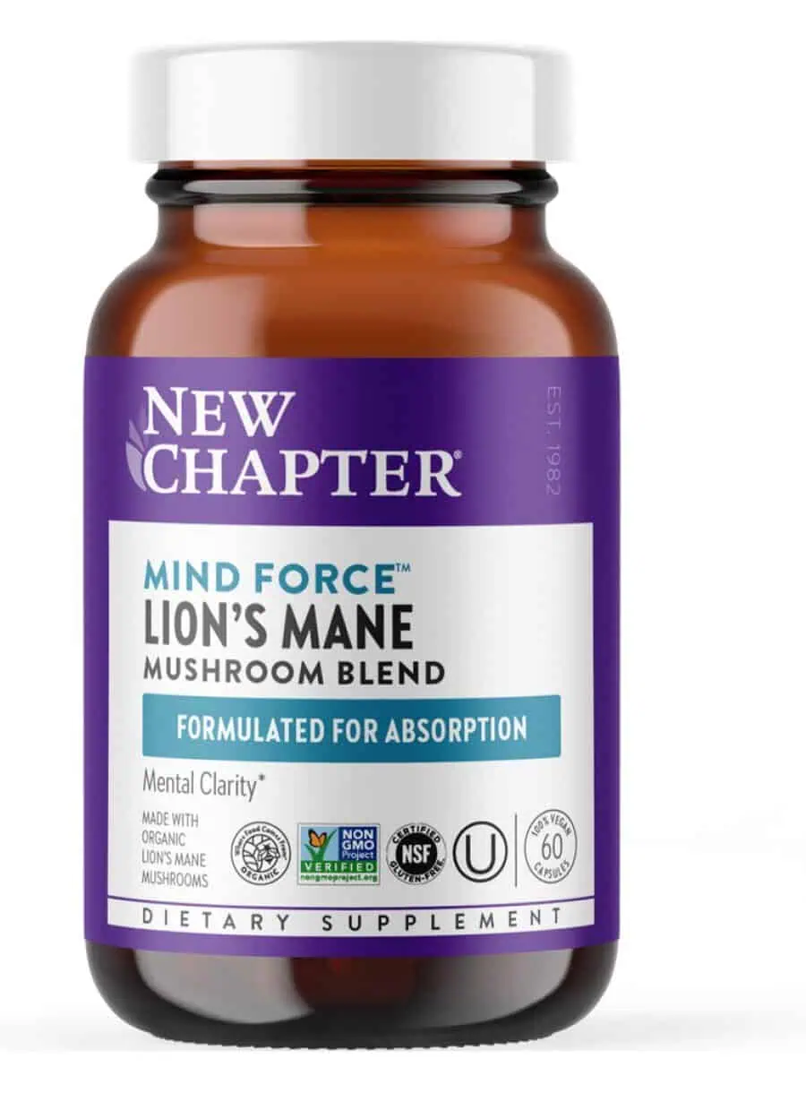 New Chapter Mind Force(TM) Lion's Mane -- cognitive support, mental clarity