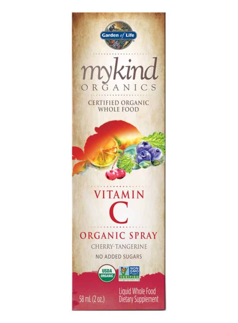 MyKind Organics Amla Vitamin C – Cherry Tangerine Spray