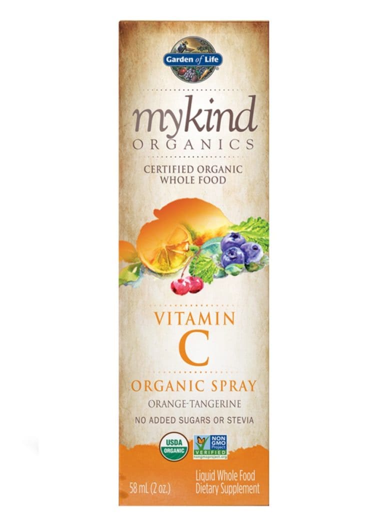 MyKind Organics Vitamin C Spray – Orange Tangerine