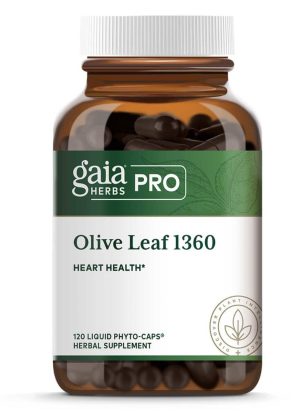 Gaia Herbs Olive Leaf 1360 — Heart Health, Immune Support