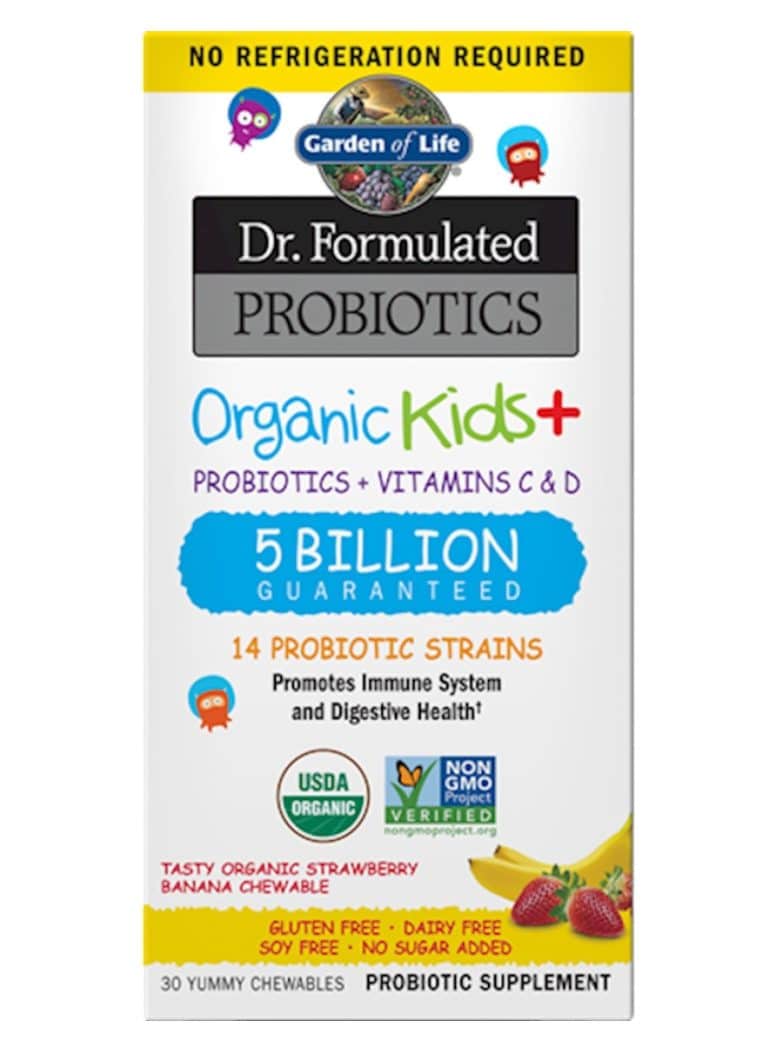 Organic Kids Probiotics Straw SS