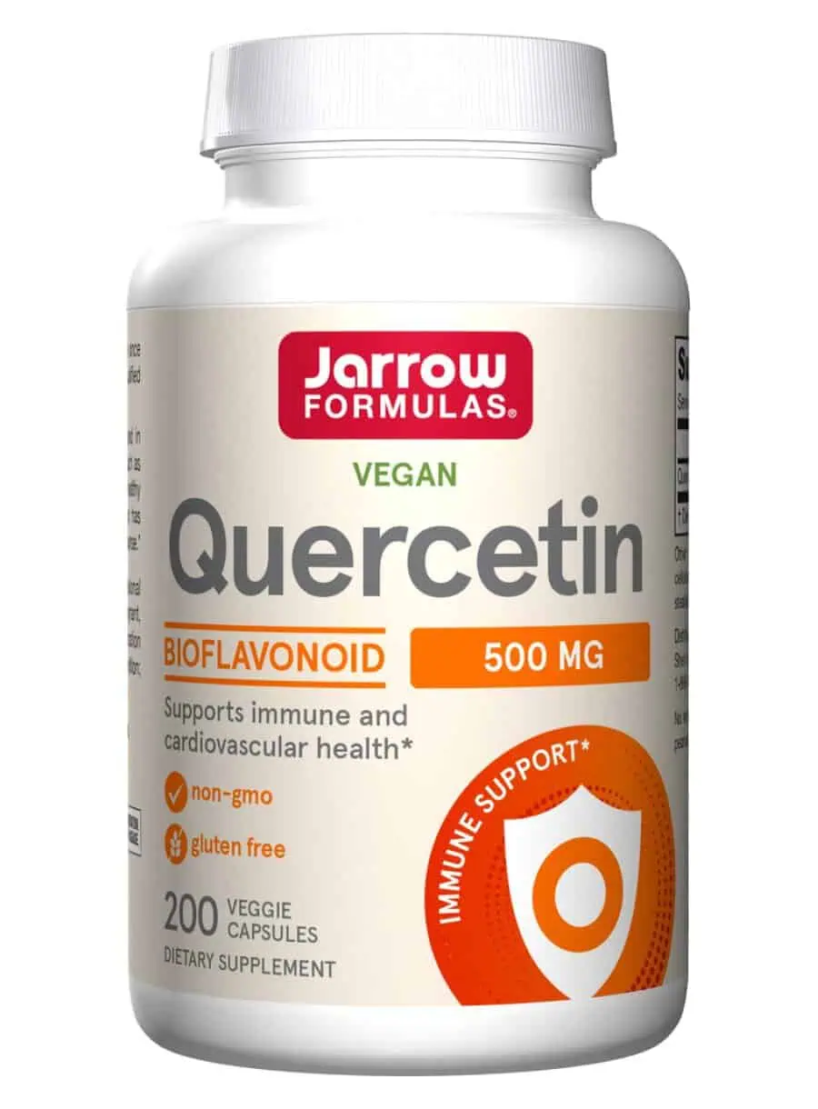 Jarrow Formulas Quercetin 500mg -- antioxidant support, cardiovascular health