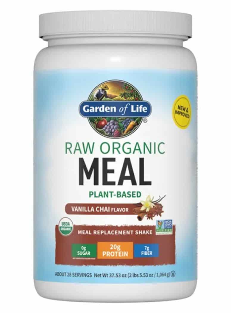 RAW Organic Meal – Plant-Based Vanilla Chai