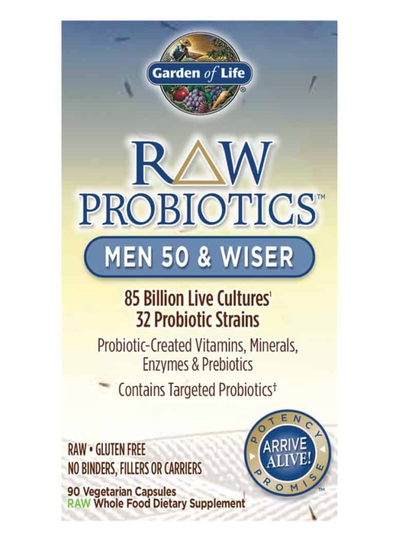 RAW Probiotics Men 50 and Wiser