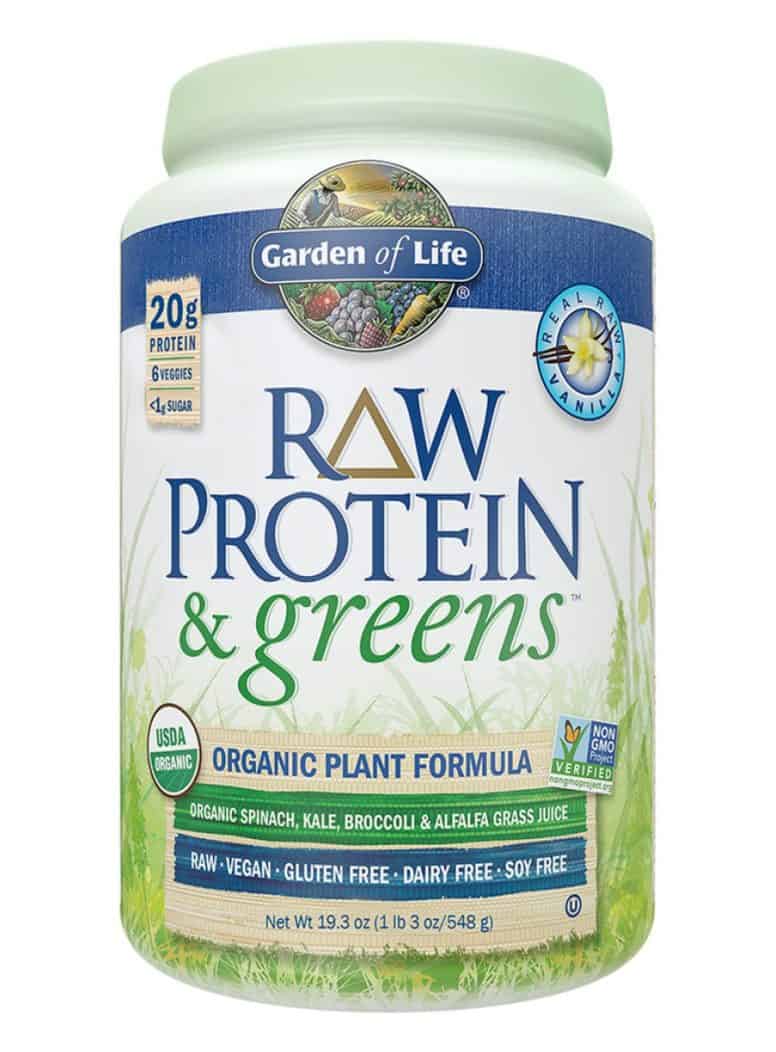 Raw Protein and Greens Vanilla Powder