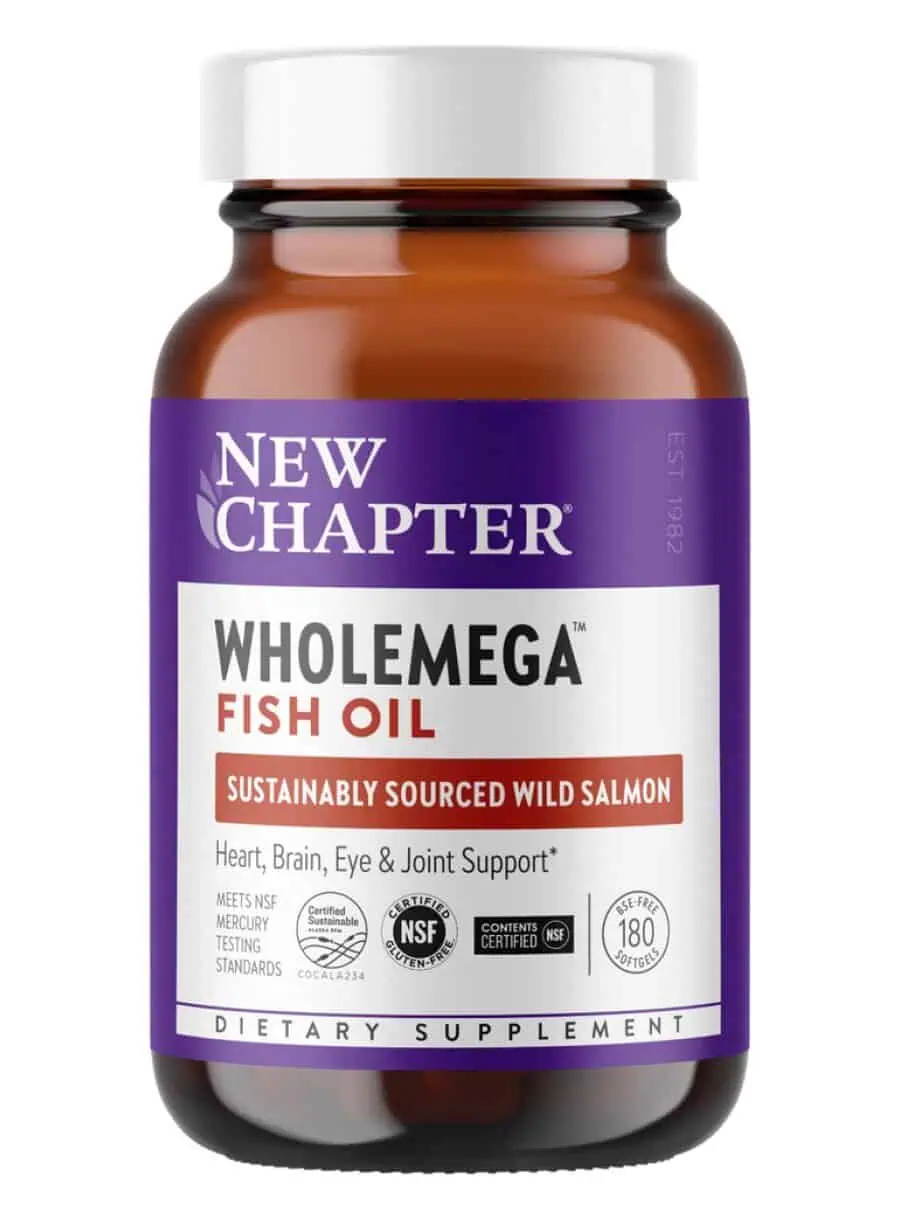 New Chapter Wholemega(TM) Fish Oil -- fish oil, omega-3 supplement