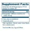 Ayush Herbs Adult Ashwagandha Drops -- ashwagandha, adaptogen. - Back