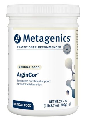 Metagenics ArginCor(R) -- endothelial function support, wound care.