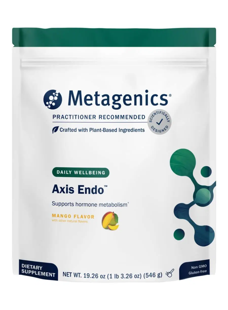 Metagenics Axis Endo(TM) Mango Flavor -- hormone metabolism, phytonutrient support.