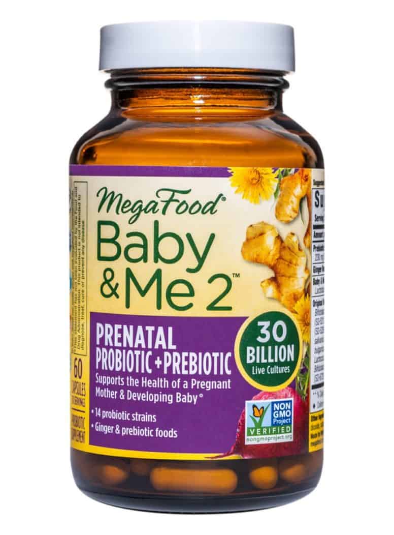 Baby & Me 2™ Prenatal Probiotic + Prebiotic