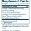 Ayush Herbs Bacopa Plus -- memory support, cognitive enhancement. - Back