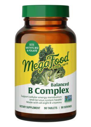 MegaFood Balanced B Complex -- B vitamins, energy support