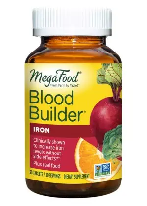 MegaFood Blood Builder(R) -- iron supplement, increase energy 1743185
