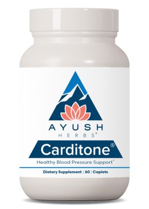 Ayush Herbs Carditone -- blood pressure support, heart health.