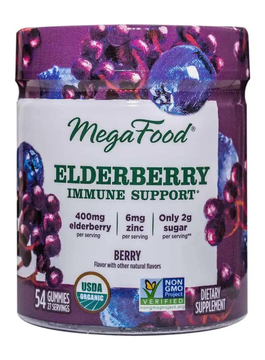 Megafood Elderberry Immune Support Gummies, Berry -- immune support, elderberry gummies