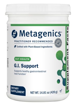 Metagenics G.I. Support -- gastrointestinal support, digestive health.