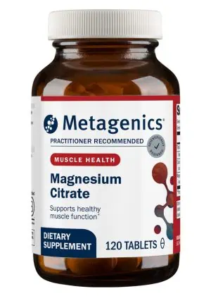 Metagenics Magnesium Citrate(TM) -- magnesium supplement, muscle support.