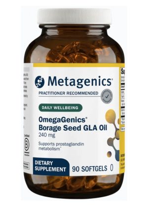 Metagenics OmegaGenics(R) Borage Seed GLA 240 -- gamma-linolenic acid, borage seed oil.