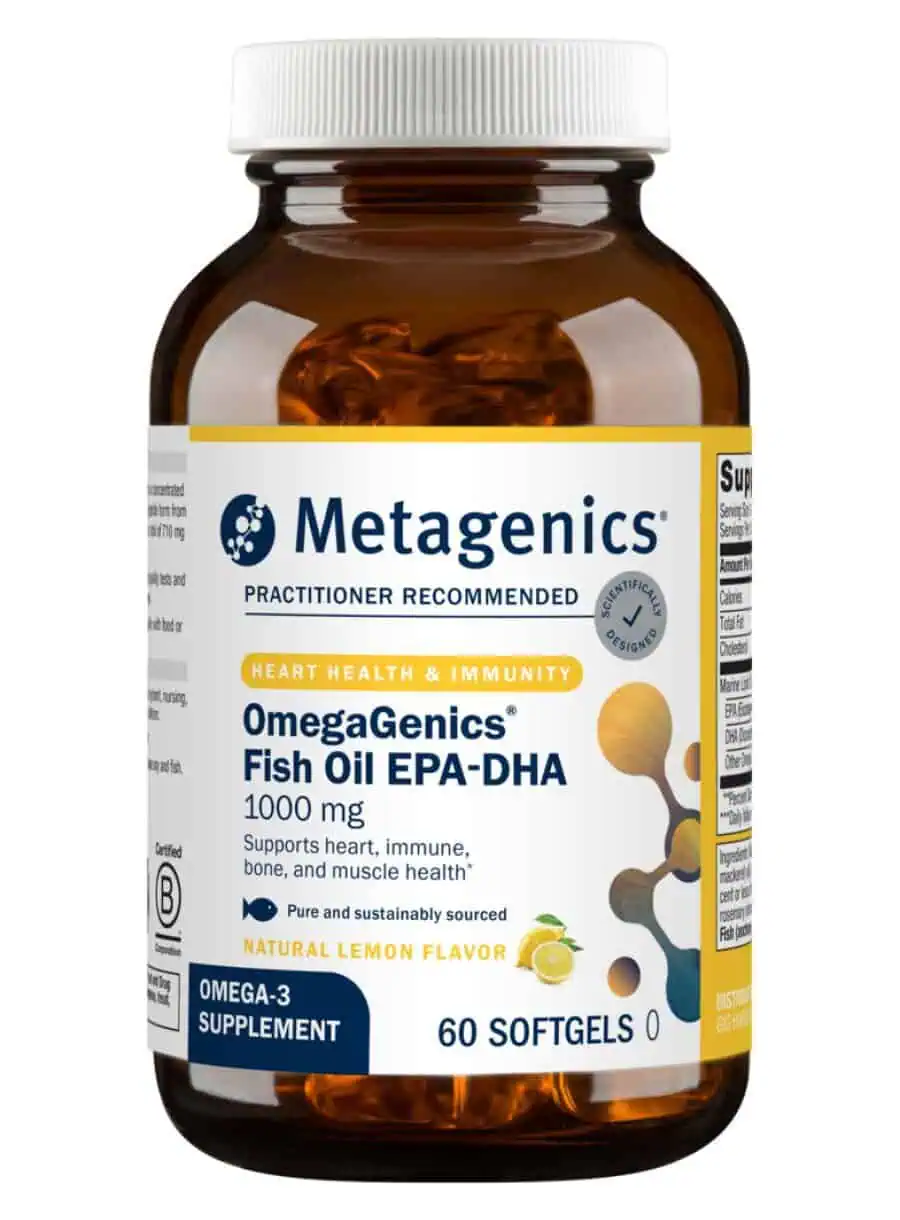 Metagenics OmegaGenics EPA-DHA 1000 Fish Oil -- fish oil, omega-3