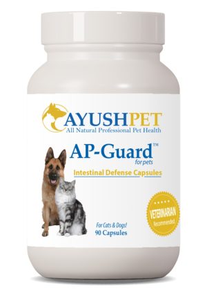 Ayush Herbs Pet AP-Guard(TM) - Parasite & Digestion Defense, gastrointestinal wellness.