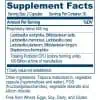 Ayush Herbs Probiotic 100B -- probiotic supplement, digestive health. - Back