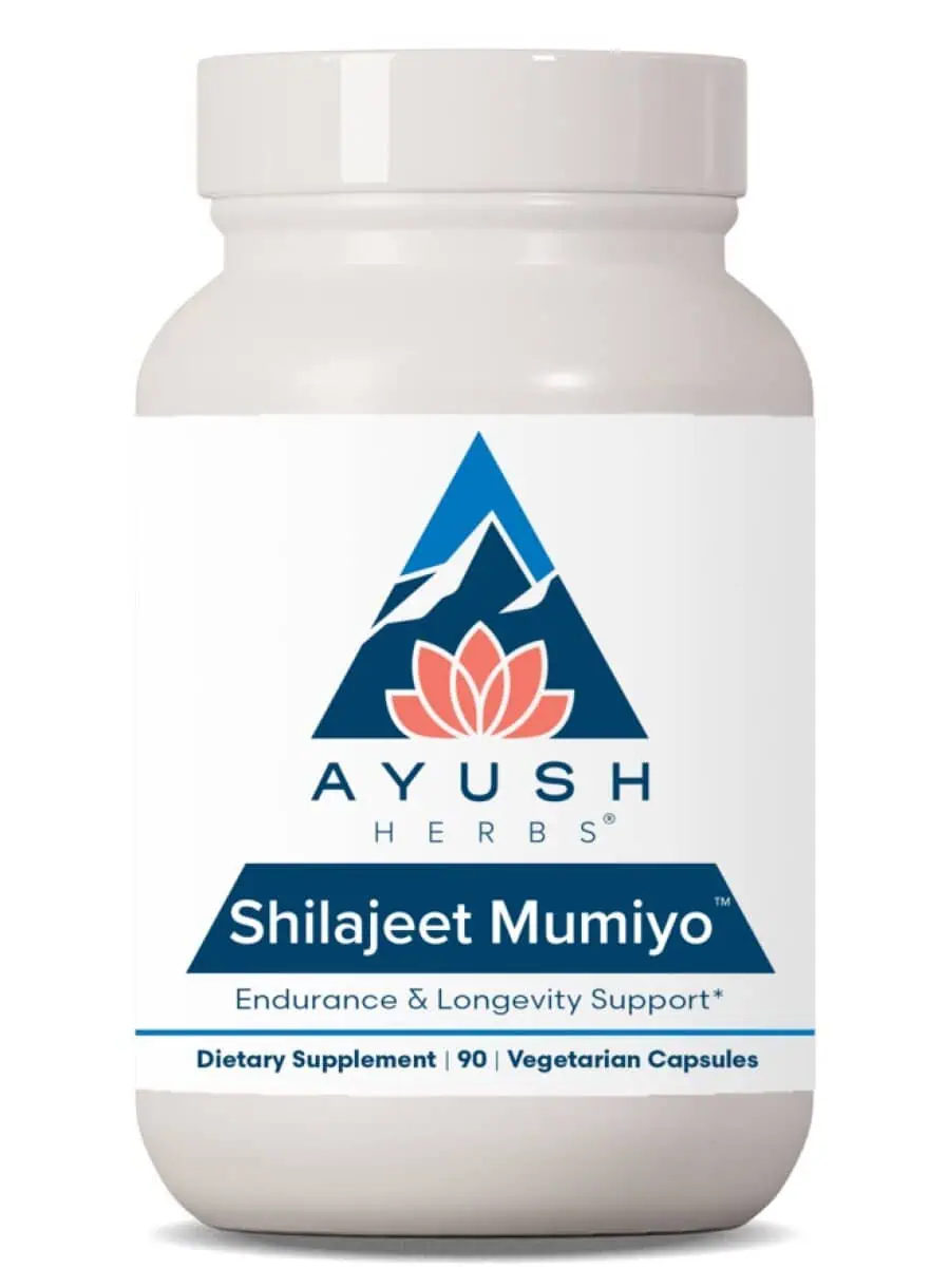Ayush Herbs Shilajeet Mumiyo -- natural minerals, immune support.