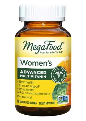 Megafood Women's Advanced Multivitamin -- women's multivitamin, advanced multivitamin
