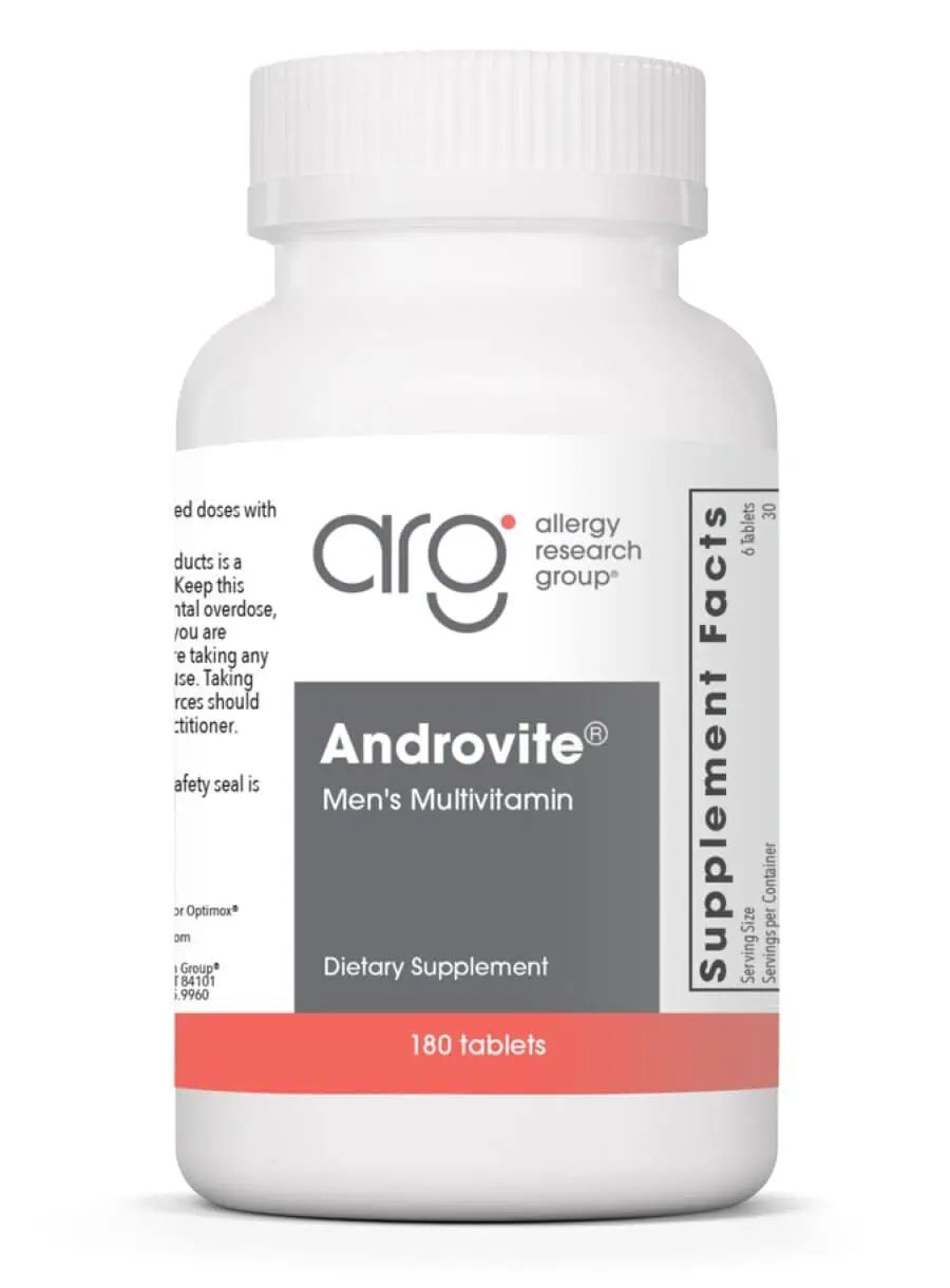 Allergy Research Group Androvite(R) -- men's health, nutritional supplement.