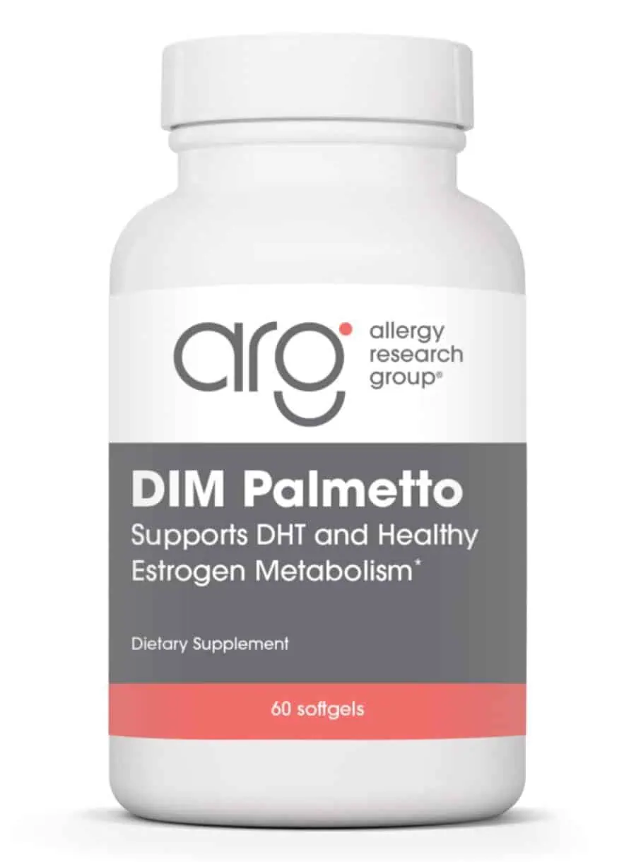 Allergy Research Group DIM Palmetto Detox Formula -- hormone detox, prostate support.