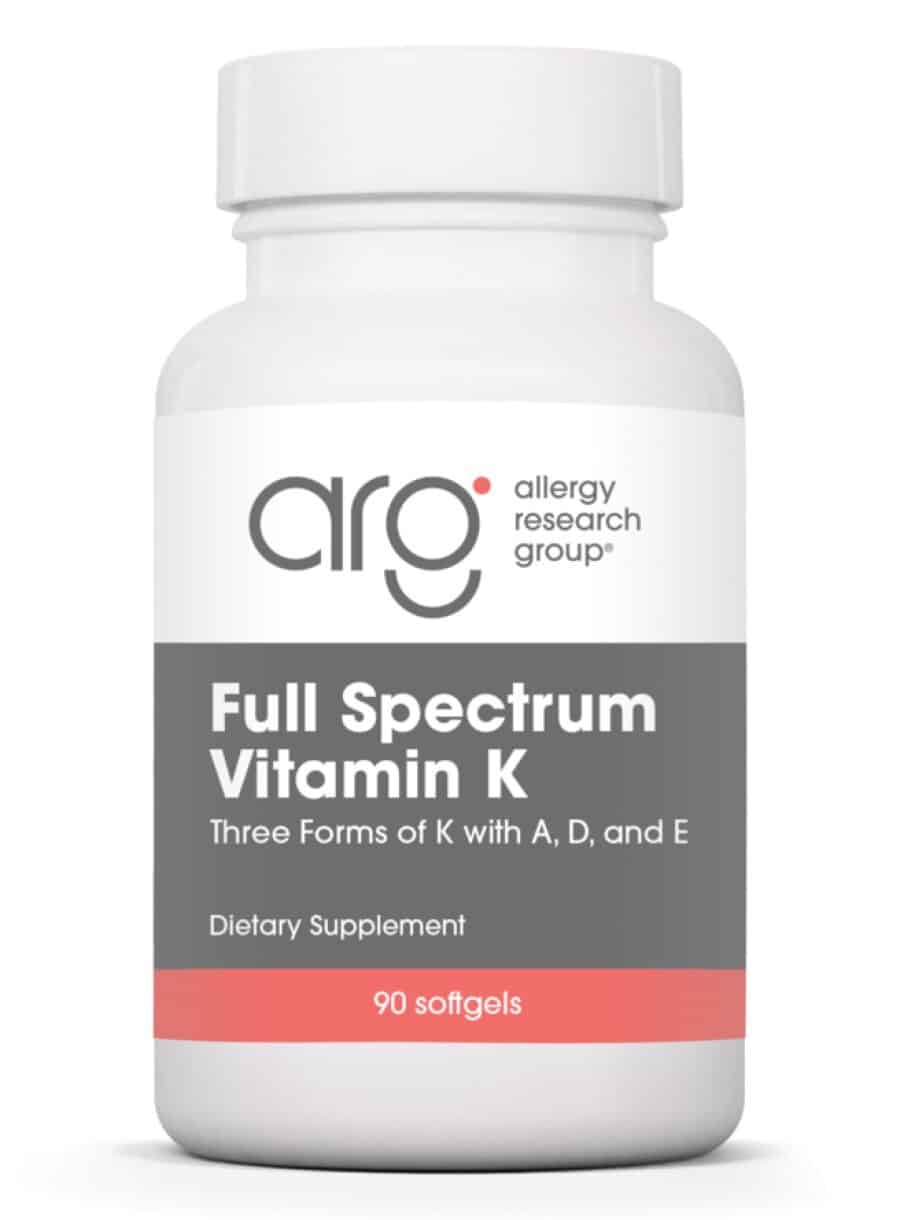 Allergy Research Group Full Spectrum Vitamin K -- vitamin K, vitamin D
