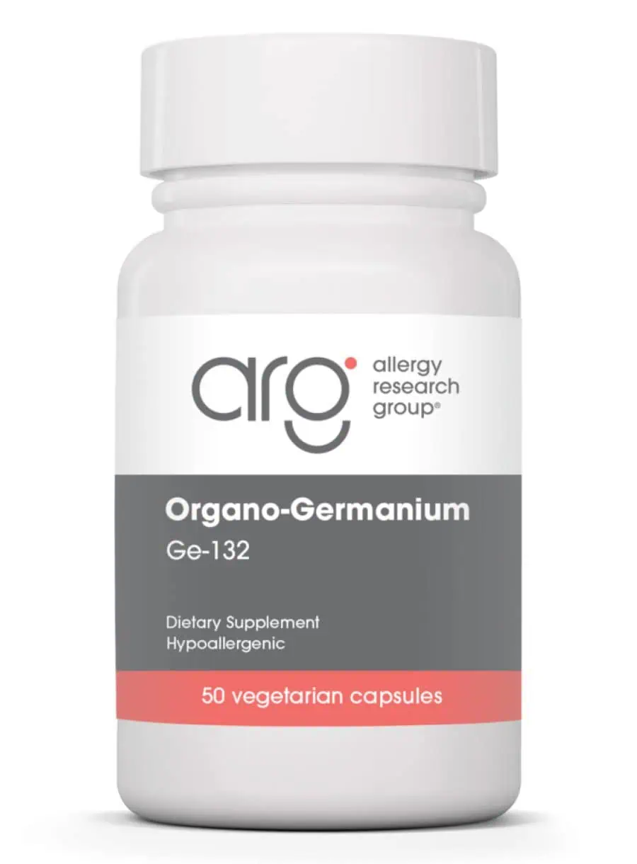 Allergy Research Group Germanium (Organic) 150mg -- organic germanium, dietary supplement.