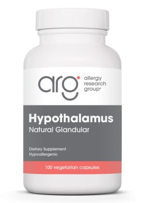 Allergy Research Group Hypothalamus Natural Glandular -- hypothalamus tissue, dietary supplement.
