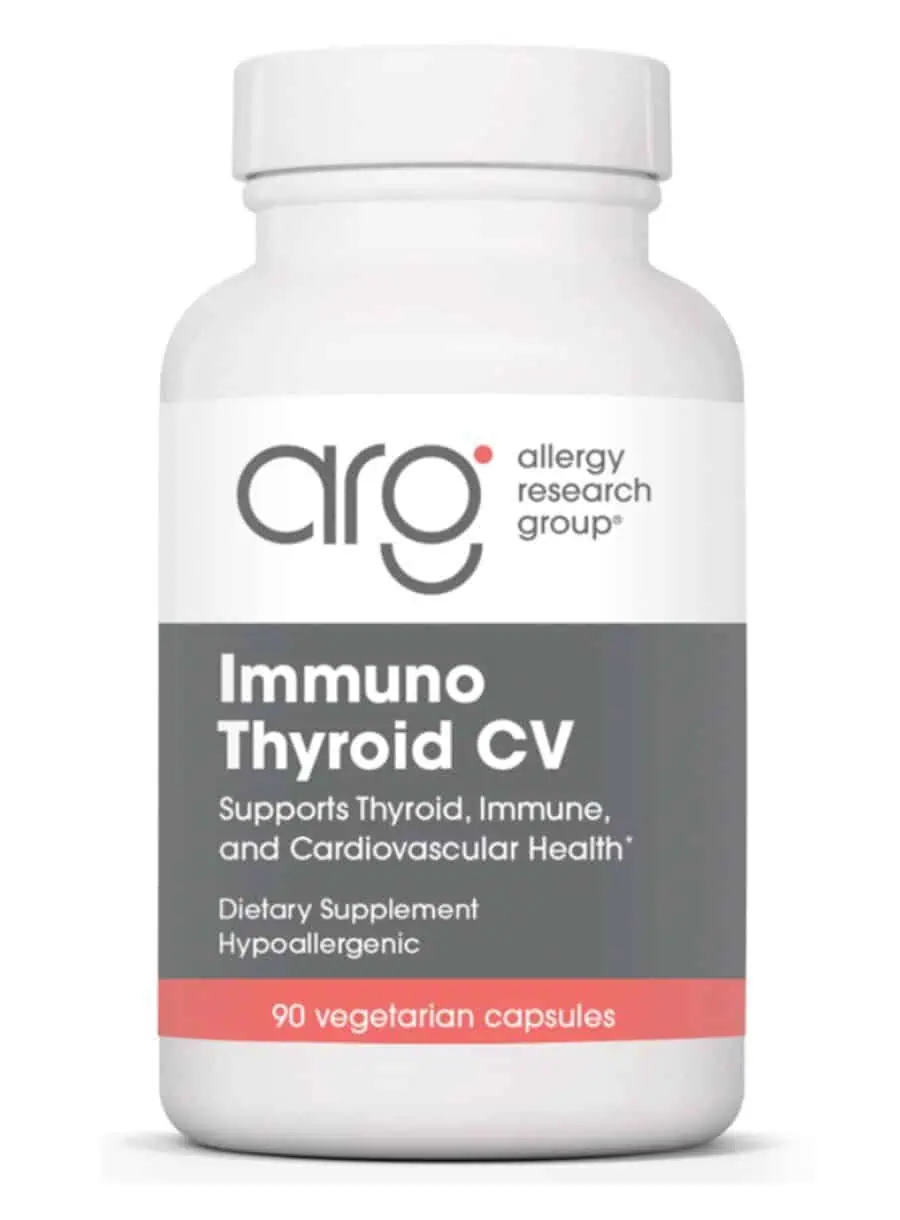 Allergy Research Group Immuno Thyroid CV -- immune support, thyroid health.