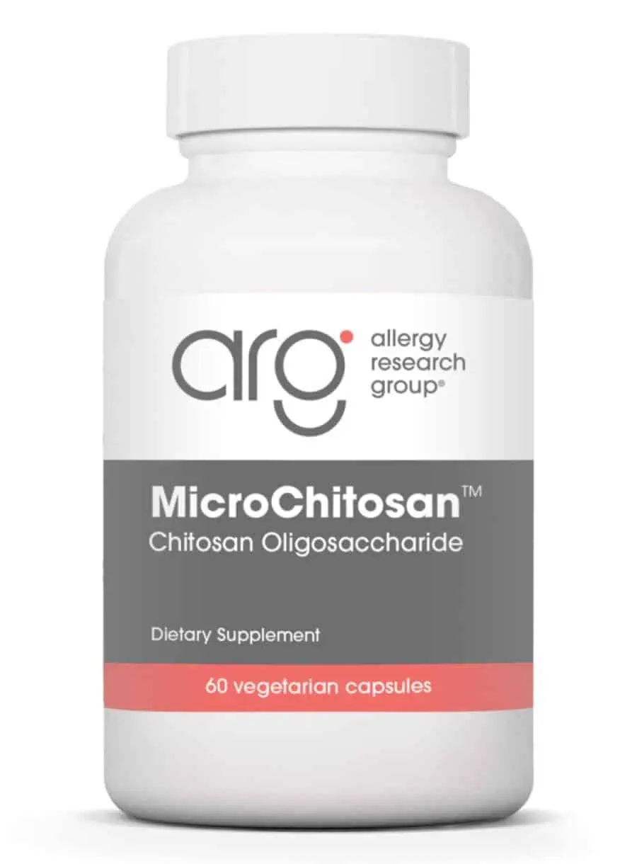 Allergy Research Group MicroChitosan 650mg -- chitosan oligosaccharide, dietary supplement.