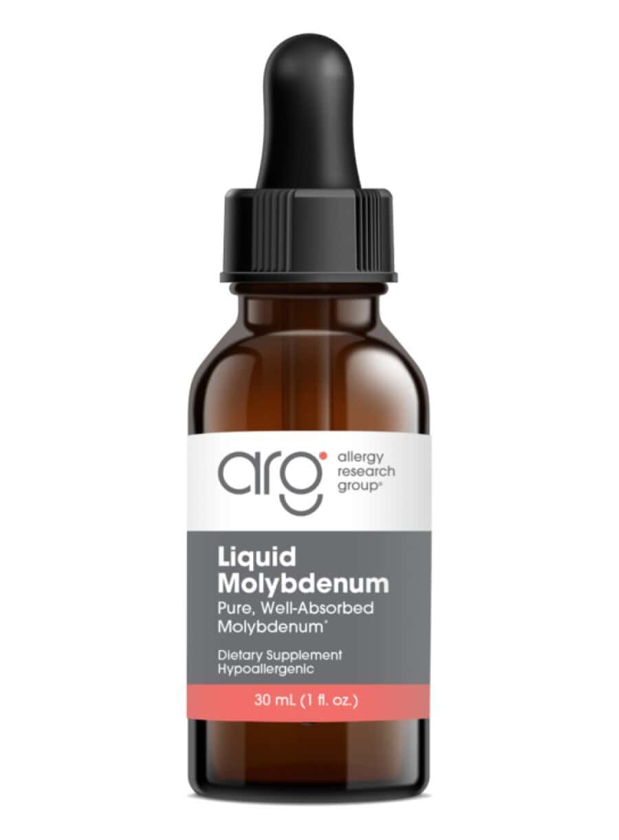 Allergy Research Group Molybdenum (Liquid) -- molybdenum supplement, liquid form